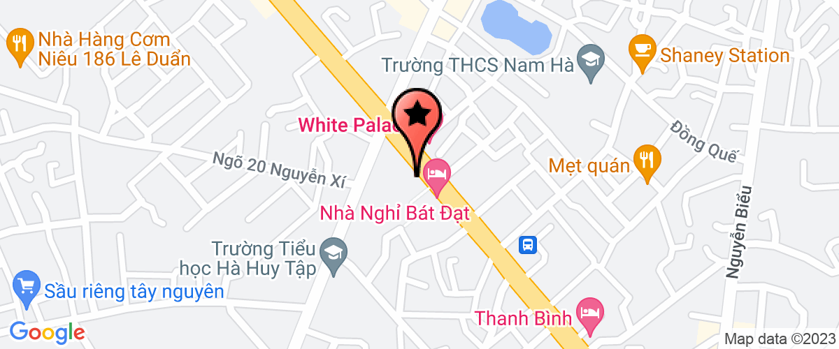 Map to Ha Tinh Breed Joint Stock Company