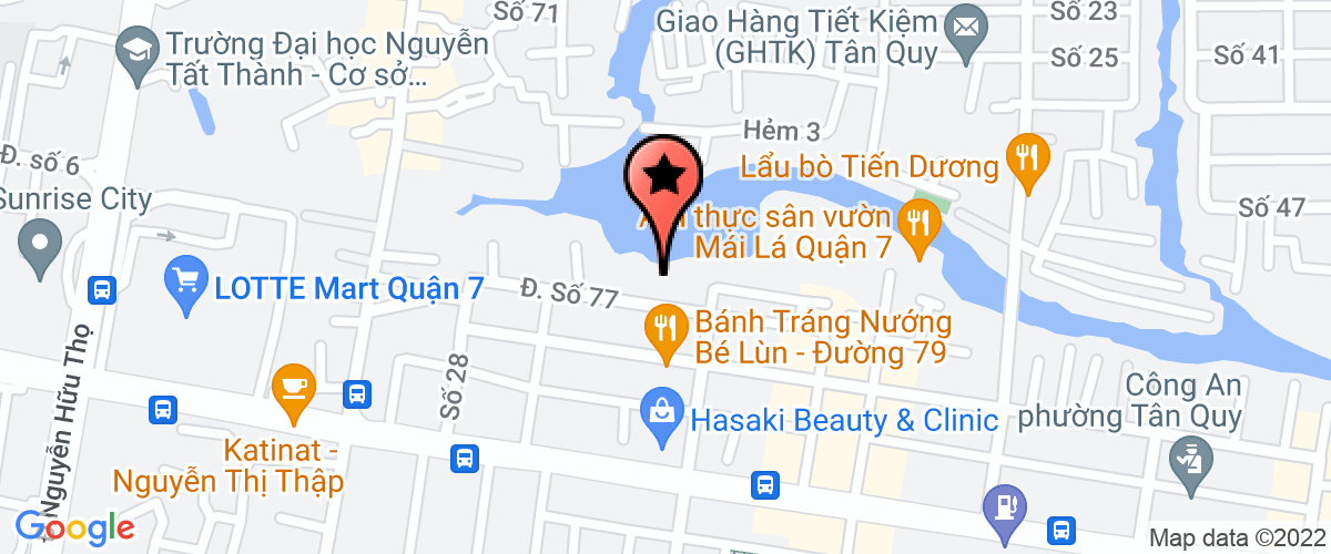 Bản đồ đến địa chỉ Công Ty TNHH TMDV Nhà Hàng Sông Thương