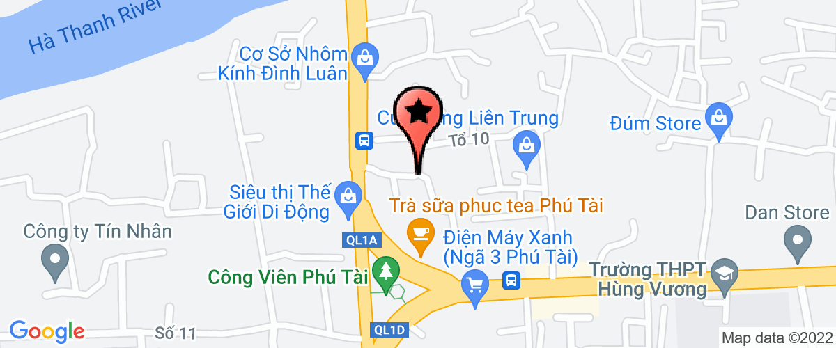 Bản đồ đến địa chỉ Công Ty TNHH May Phương Nguyệt