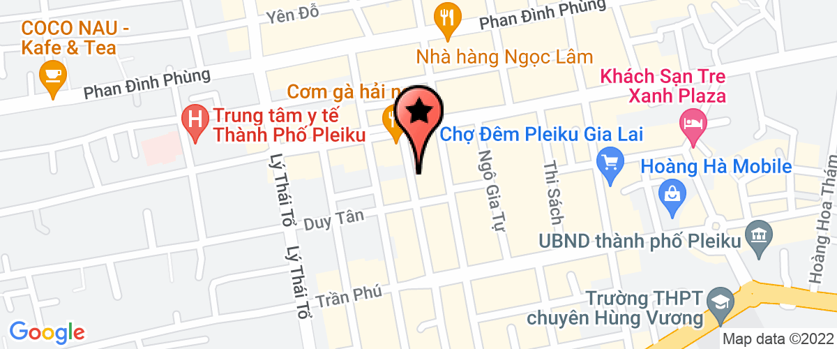 Bản đồ đến địa chỉ Công ty TNHH Trung Nam