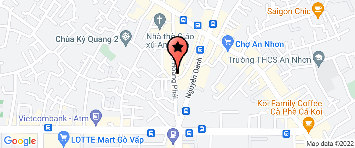 Map to Viettienland Investment Joint Stock Company