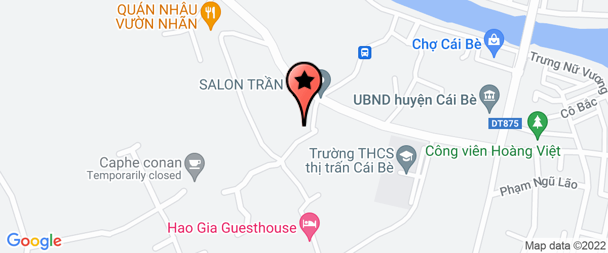 Bản đồ đến địa chỉ Phòng Tài Chánh Kế Hoạch Cái Bè _TG