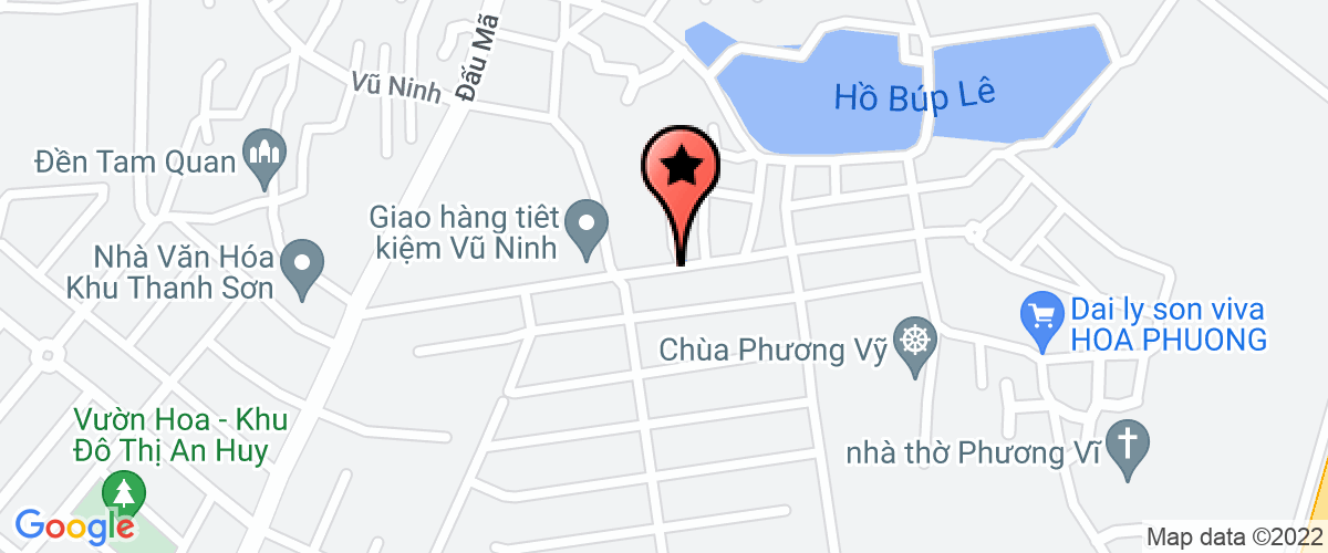 Map to Huong Thanh Financial Investment Company Limited