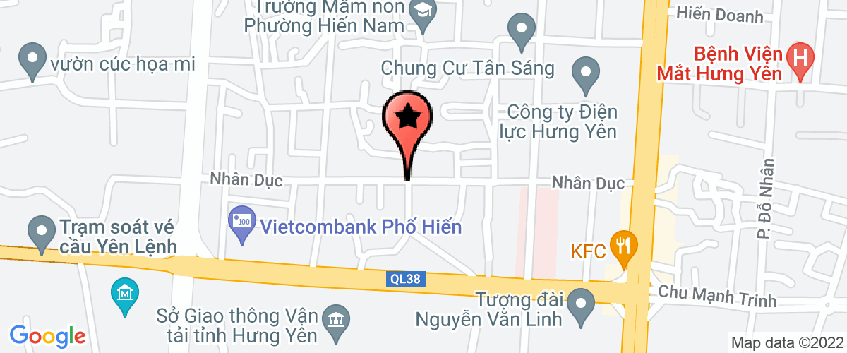 Bản đồ đến địa chỉ Công Ty TNHH T & V Hưng Yên