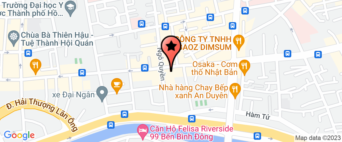 Map to Binh Nam Service Trading Investment Company Limited