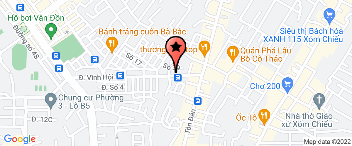 Bản đồ đến địa chỉ Công Ty TNHH Một Thành Viên Phòng Khám Chuyên Khoa Nhi Bác Sỹ Nguyễn Hồng Phong