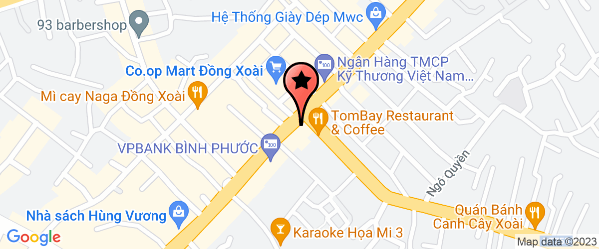 Bản đồ đến địa chỉ Công Ty TNHH Một Thành Viên Thương Mại Dịch Vụ Quang Tùng