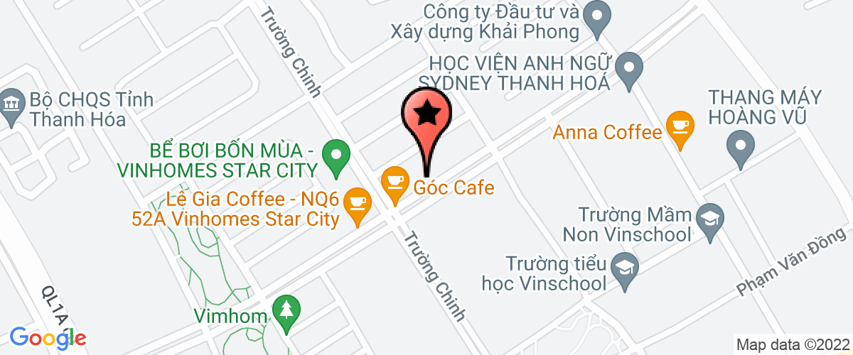 Map to Xuan Minh Investment Joint Stock Company