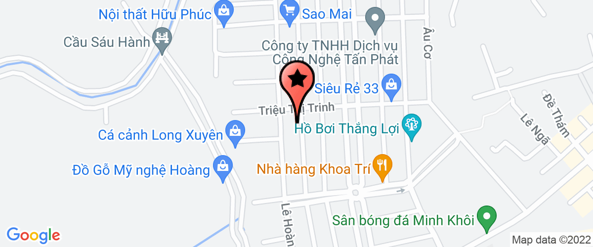 Map to Tuc Thanh Consultant Design Construction Company Limited
