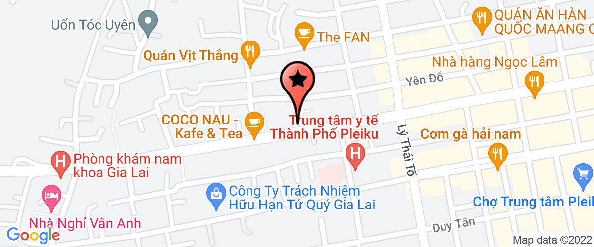 Bản đồ đến địa chỉ Công Ty TNHH Nấm Dược Liệu Gia Lai
