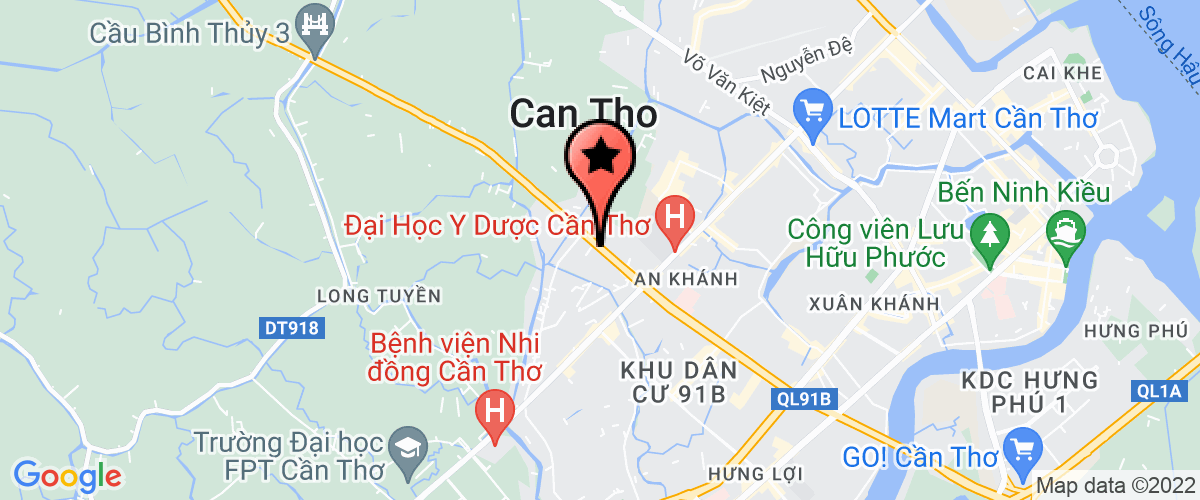 Bản đồ đến địa chỉ Công Ty TNHH Cơ Khí Song Lương