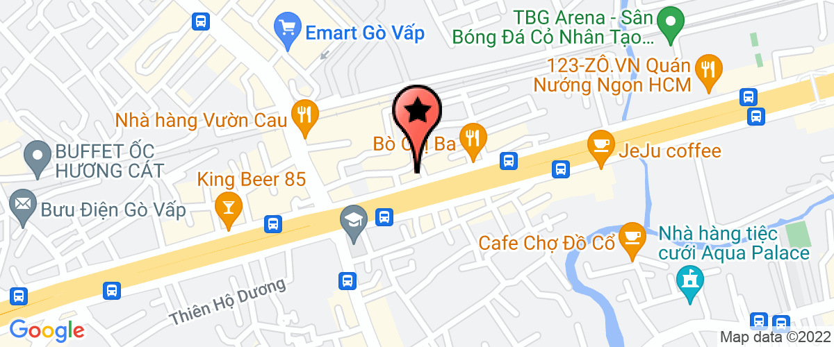 Map to Aber Vietnam Company Limited