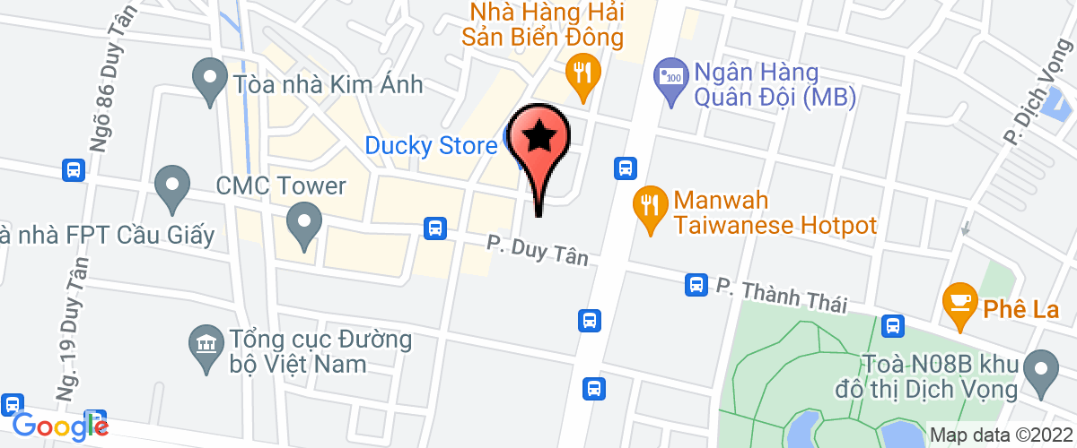 Map to Viet Nam Miss Joint Stock Company