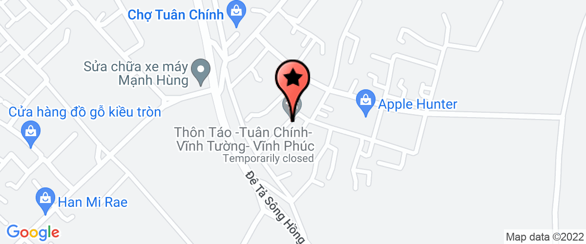 Map to Viettek Viet Nam Joint Stock Company