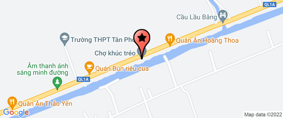 Bản đồ đến địa chỉ Công Ty TNHH Một Thành Viên Thủy Sản Thuận Phát Bạc Liêu