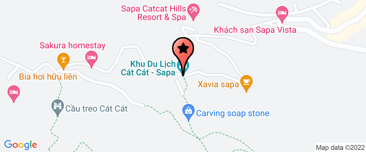 Bản đồ đến địa chỉ Hợp Tác Xã H'Mông Cát Cát