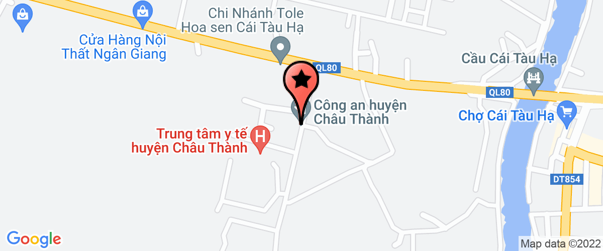 Bản đồ đến địa chỉ Trạm Khuyến Nông huyện Châu Thành