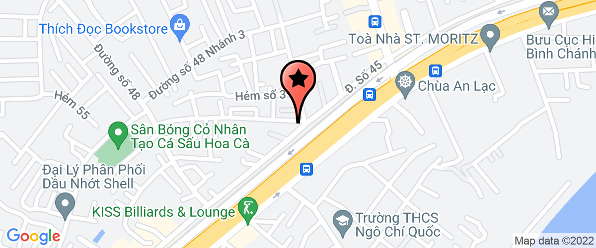 Bản đồ đến địa chỉ Công Ty TNHH Thực Phẩm Kim Hoàng