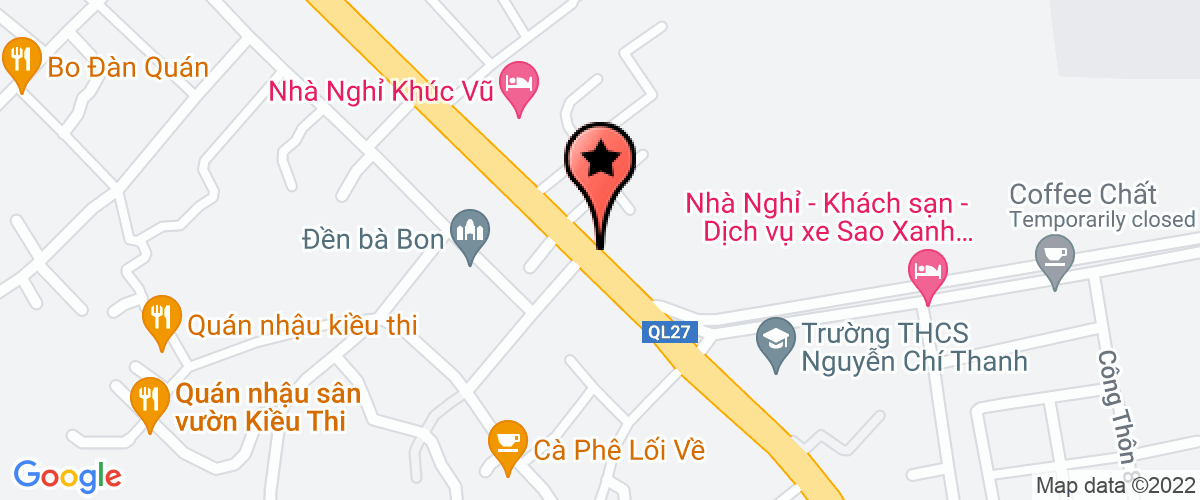 Bản đồ đến địa chỉ Công Ty TNHH MTV Thanh Trà
