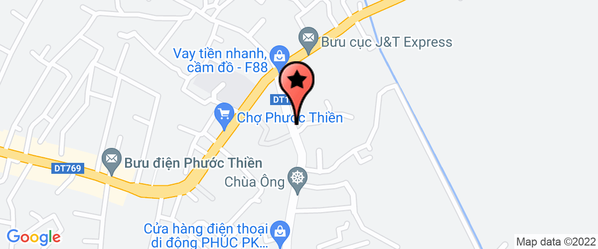 Map to Hu Chin Company Limited