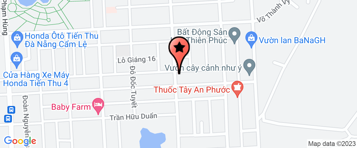 Bản đồ đến địa chỉ Công Ty TNHH Nhôm Kính Xây Dựng Trúc Đạt