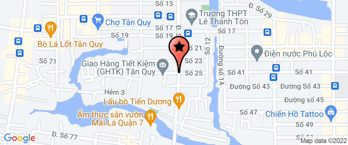 Map to Tu Hai Import Export and Transportation Service Trading Joint Stock Company