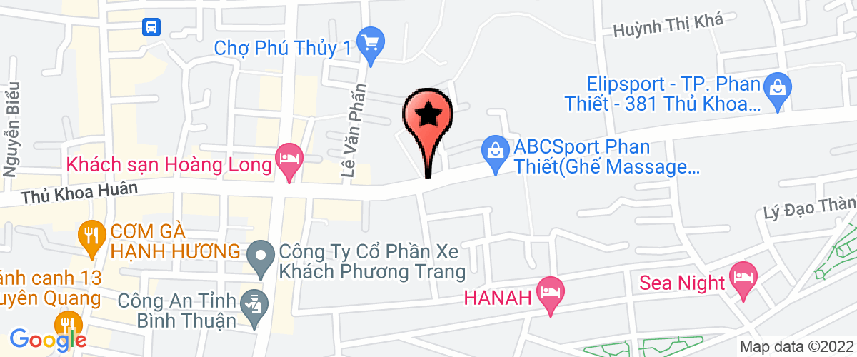 Bản đồ đến địa chỉ Công Ty TNHH Massage Và Khách Sạn Triều Châu