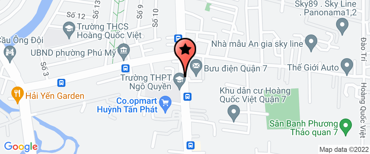 Map to TMDV Gia Phu Company Limited