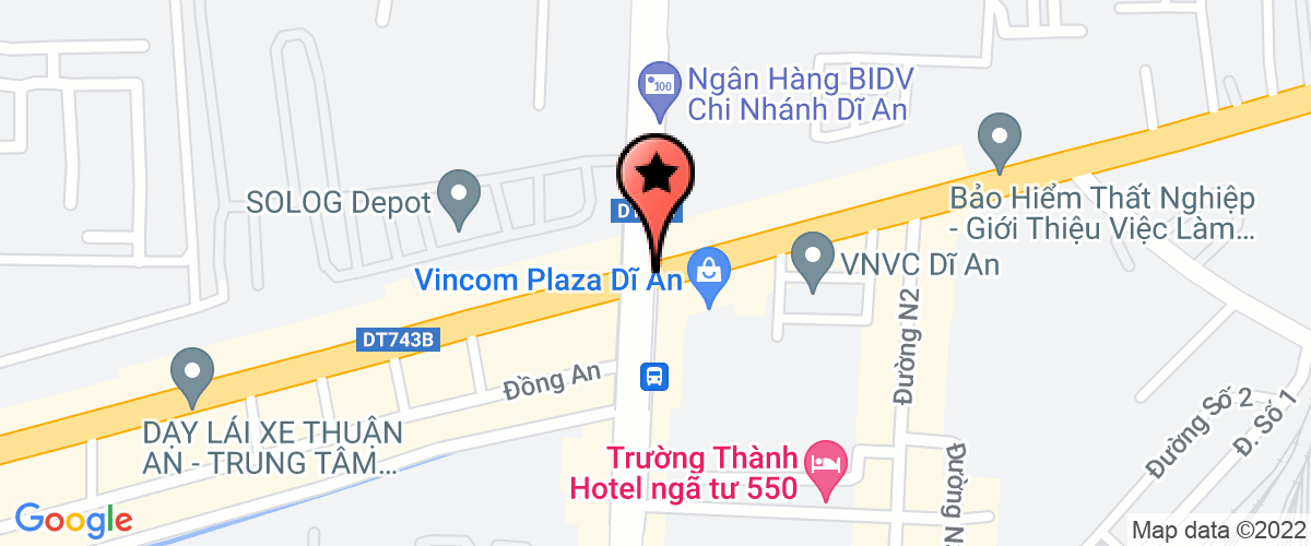 Bản đồ đến địa chỉ Công Ty TNHH Thương Mại Dịch Vụ Sdl