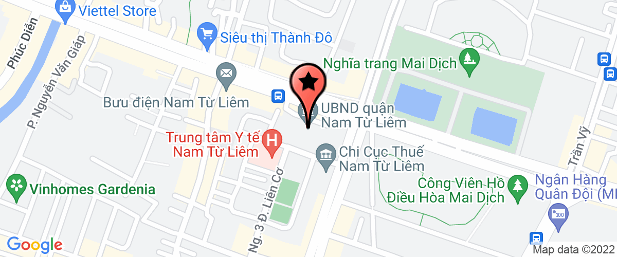 Map to Du Phat Fashion Joint Stock Company