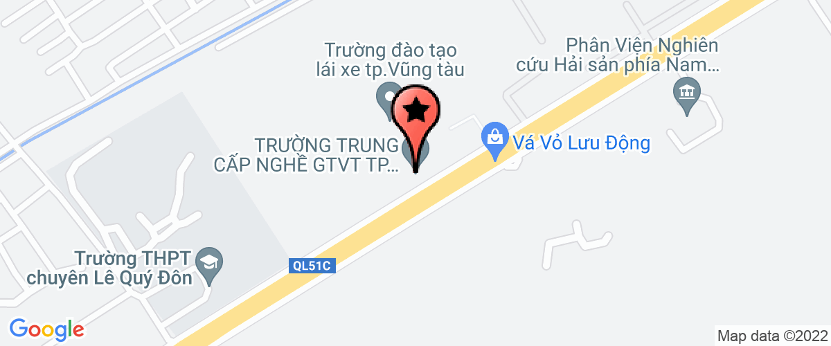 Map to Vung Tau Energy Electric Joint Stock Company