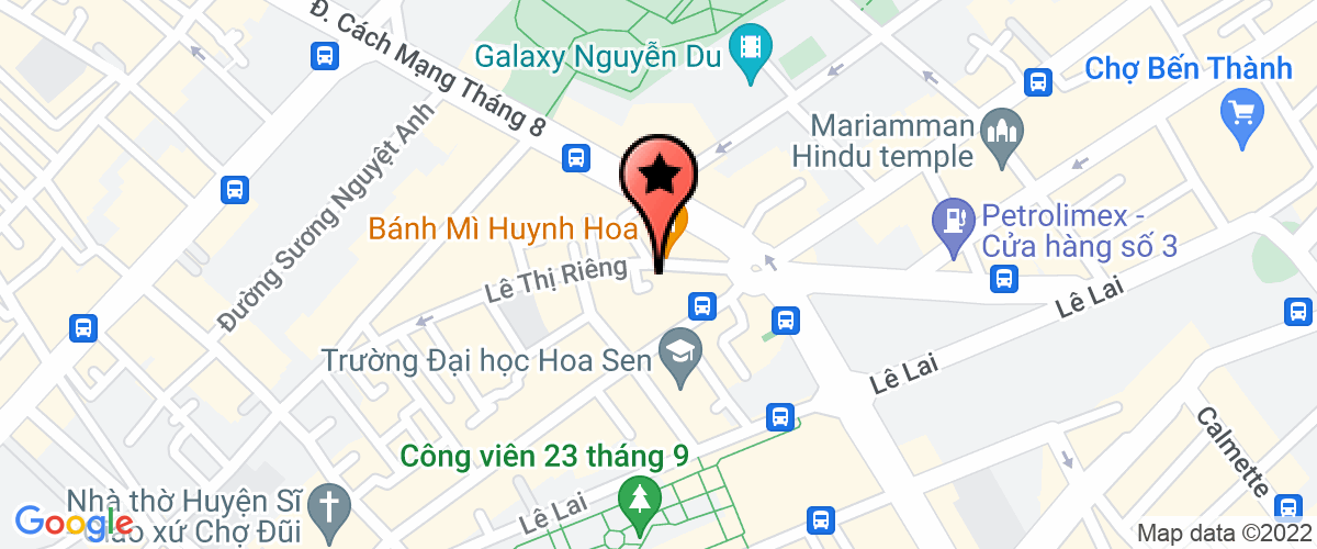 Bản đồ đến địa chỉ Công Ty TNHH Sức Khỏe & Sắc Đẹp Thái Tâm