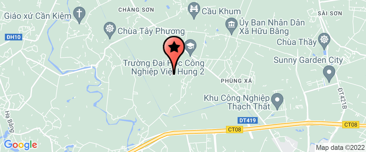 Map to Xu Doai Furniture Company Limited