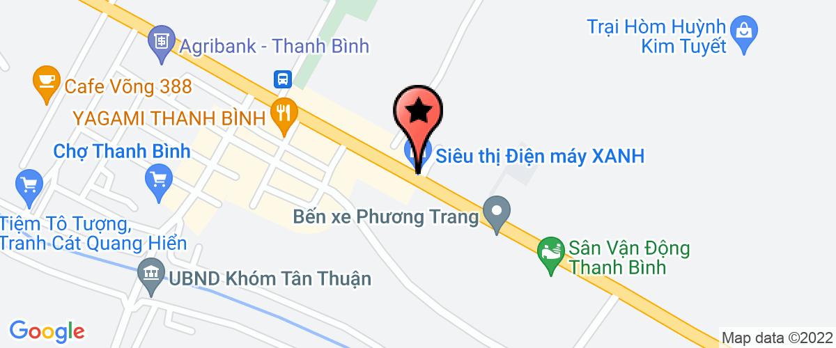 Bản đồ đến địa chỉ Công Ty TNHH Cây Xanh Đô Thị Năm Hùng
