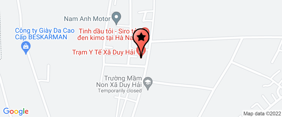 Bản đồ đến địa chỉ Trường mầm non bán công xã Duy Hải