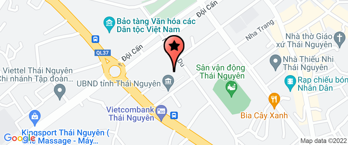 Bản đồ đến địa chỉ Đoàn đại biểu Quốc hội tỉnh Thái Nguyên