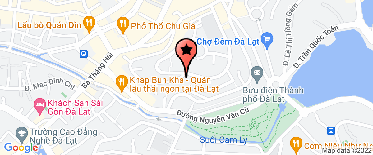 Bản đồ đến địa chỉ Trung Tâm Ngoại Ngữ Dalat Academy