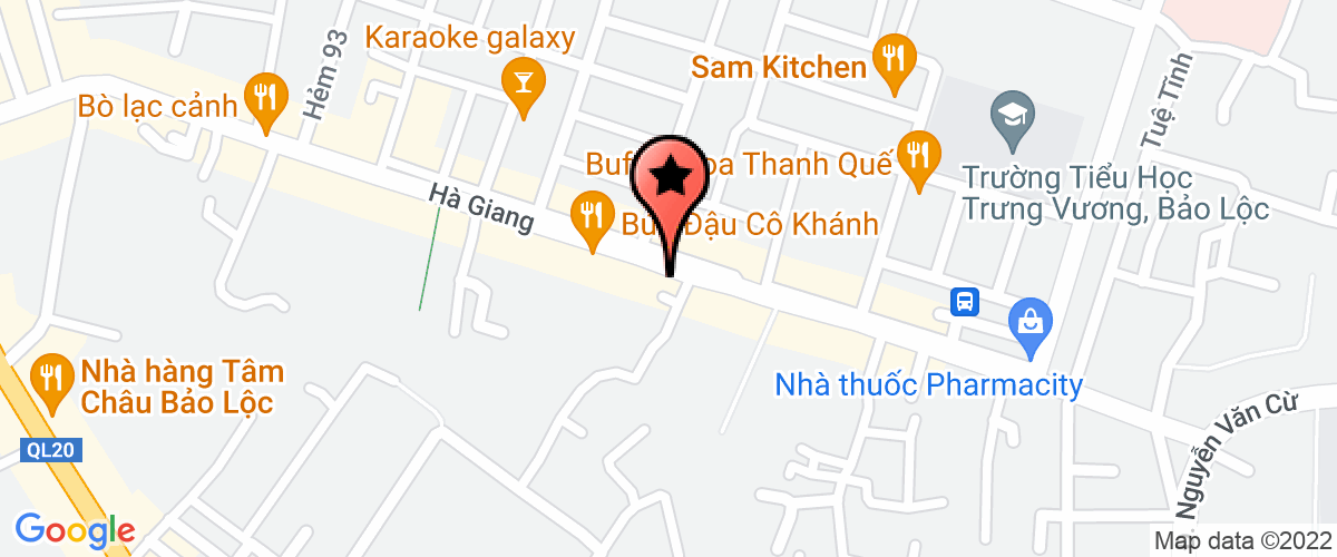 Map to Cti Hung Thinh Limited Company