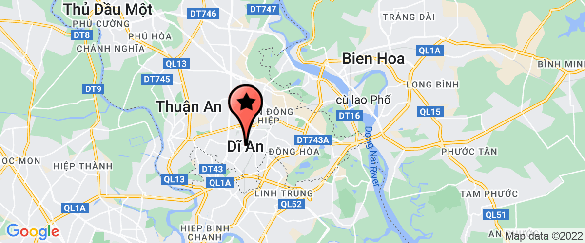 Bản đồ đến địa chỉ Công Ty TNHH SX TM DV Hợp Thành Phát
