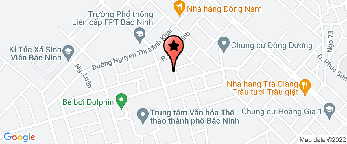 Map to Thang Hoa Pharmaceutical Company Limited