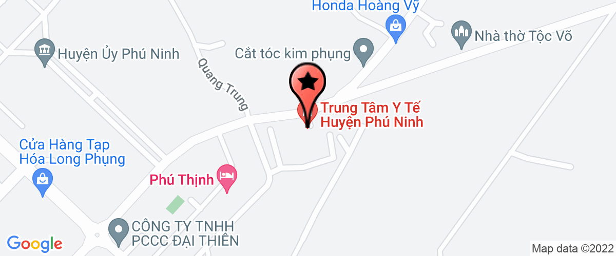 Bản đồ đến địa chỉ UBND Thị trấn Phú Thịnh
