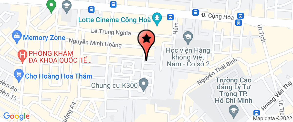 Map to Muoi Hai Gio Interior Construction Corporation