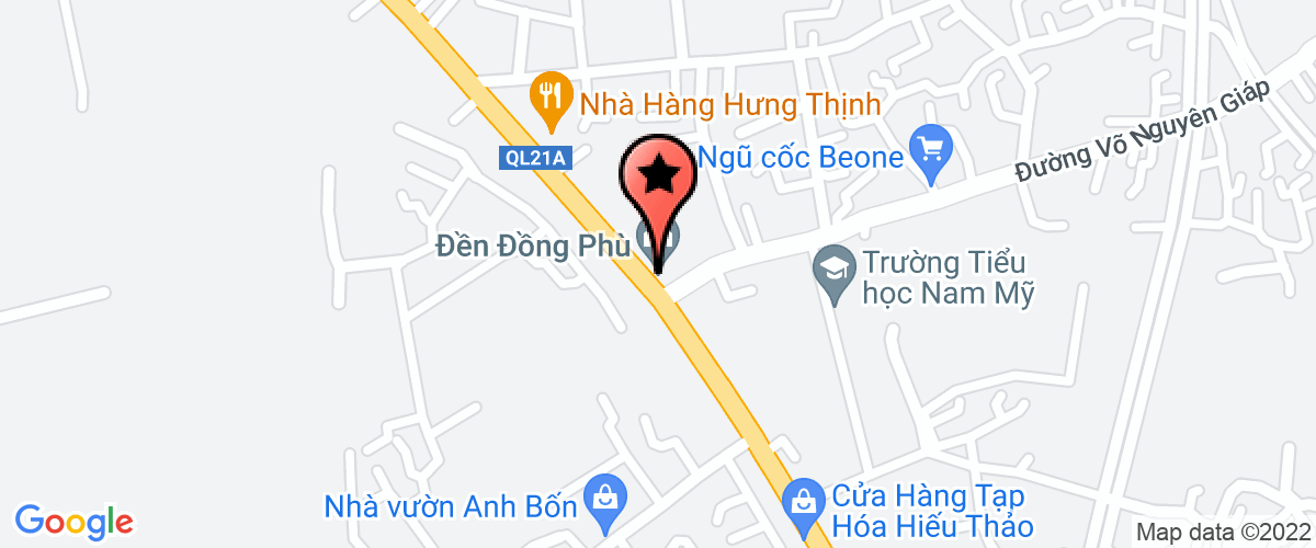 Map to Khai Viet Trade General Company Limited