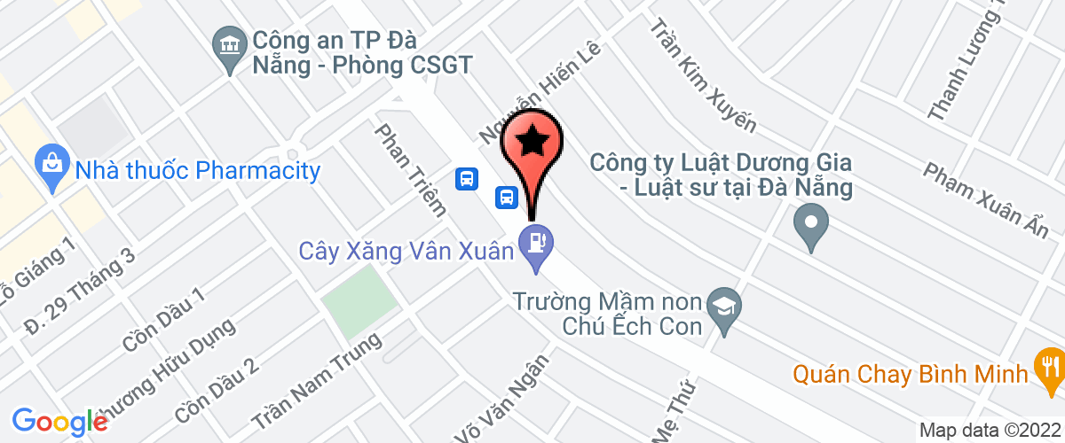 Map to Phuong Anh Tran Company Limited