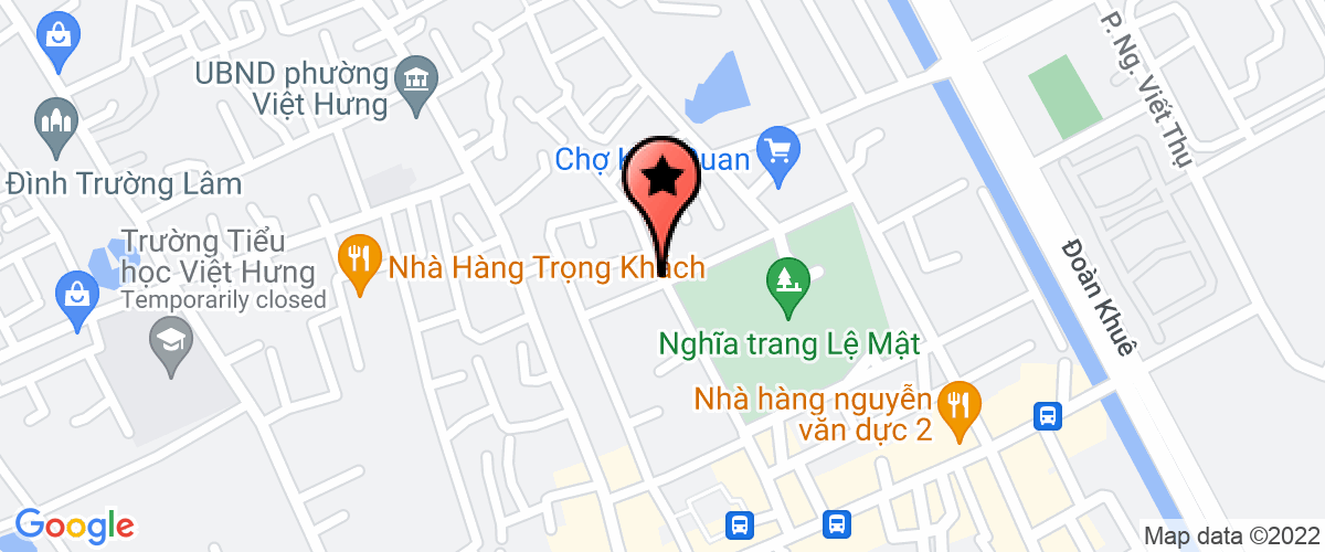 Bản đồ đến địa chỉ Công Ty TNHH Thương Mại Và Dịch Vụ Hbtech Hà Nội