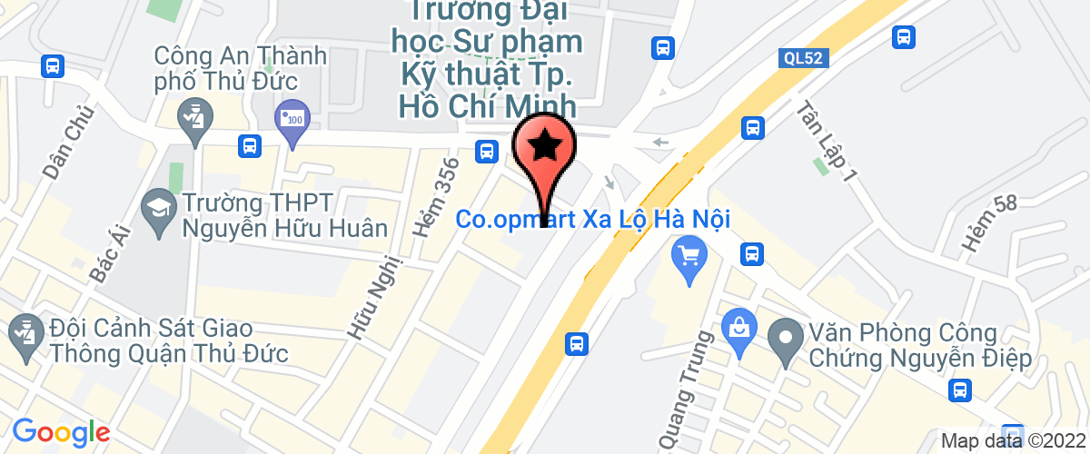 Bản đồ đến địa chỉ Công Ty TNHH Đo Đac Thiết Kế Xây Dựng Thiên Phú