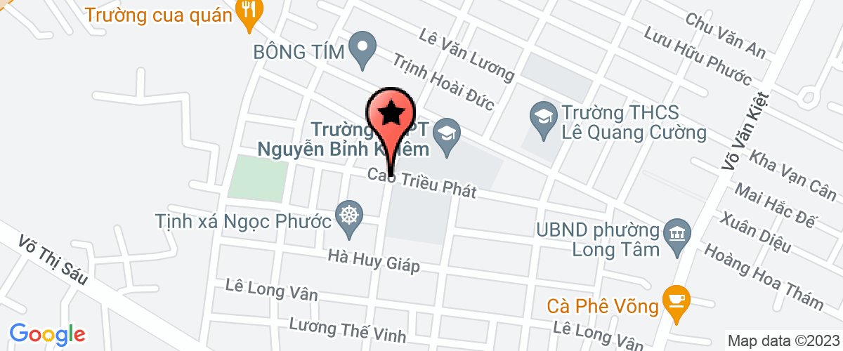 Bản đồ đến địa chỉ Công Ty Trách Nhiệm Hữu Hạn Xoa Bóp Rạng Đông