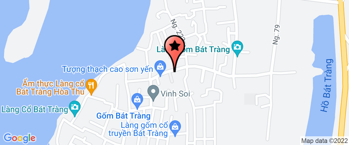 Map to Khanh Van Ceramics Company Limited