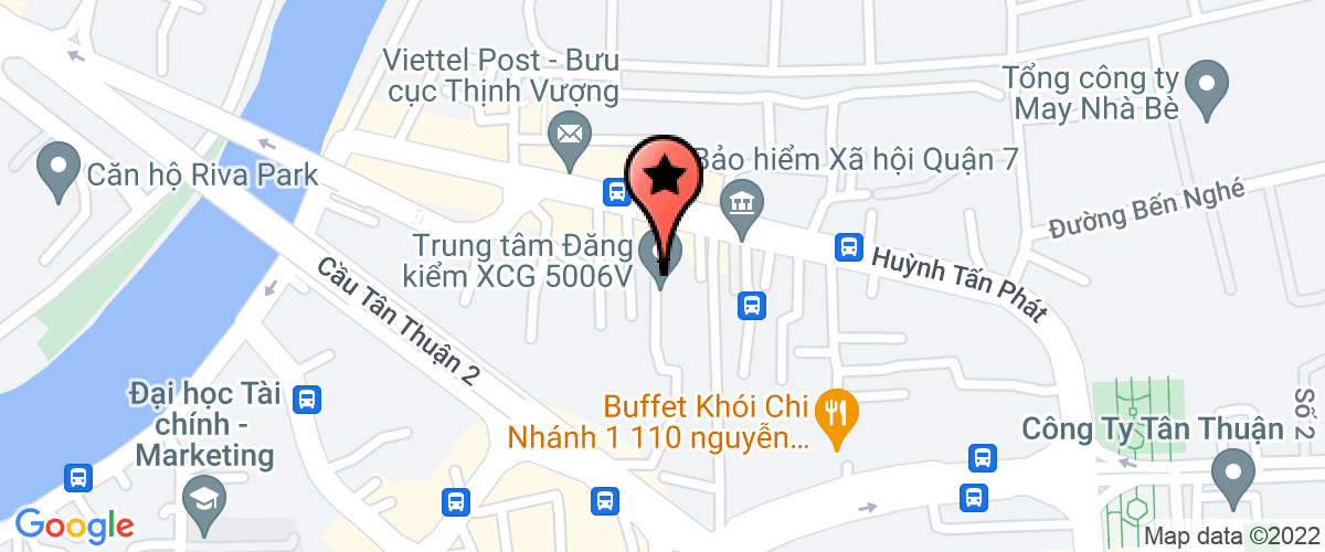 Bản đồ đến địa chỉ Công Ty Cổ Phần Vận Tải Và Dịch Vụ Petrolimex  Sài Gòn
