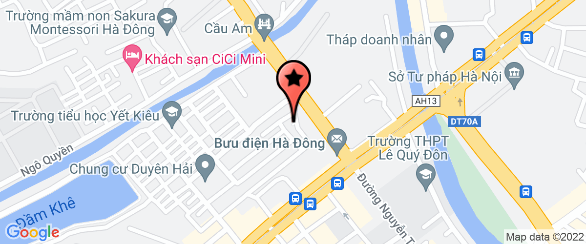 Map to Minh Tan Trading and Technology Company Limited